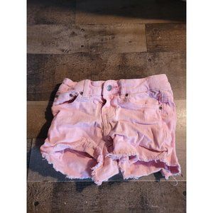 Kidpik youth 4 Pink denim shorts